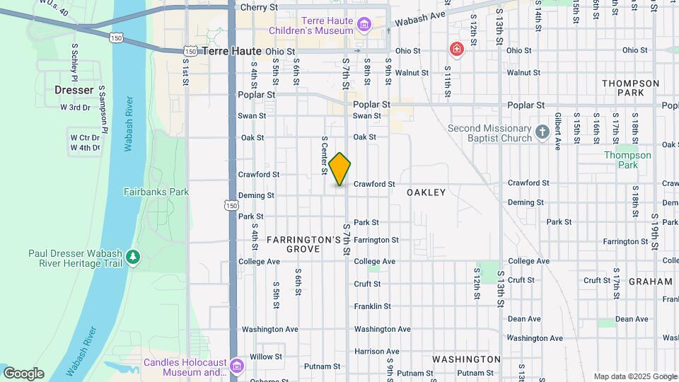 725 S 7th St Map and Location Details
