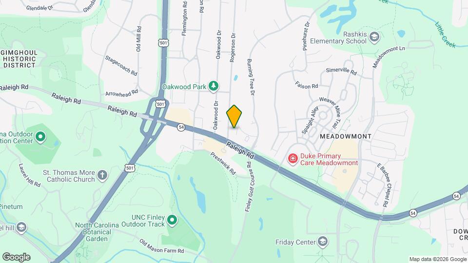 705 Oak Tree Dr Map and Location Details