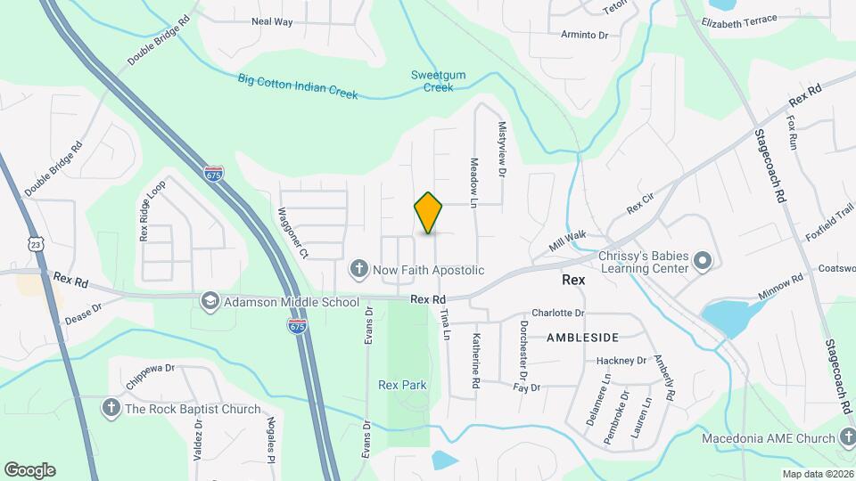 5911 Meadowview Rd Map and Location Details