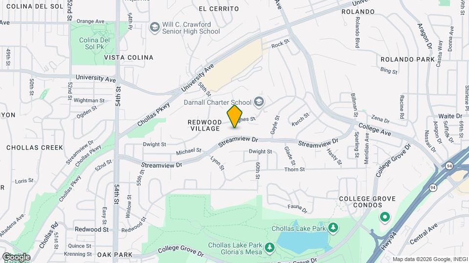 5902 Streamview Dr Map and Location Details