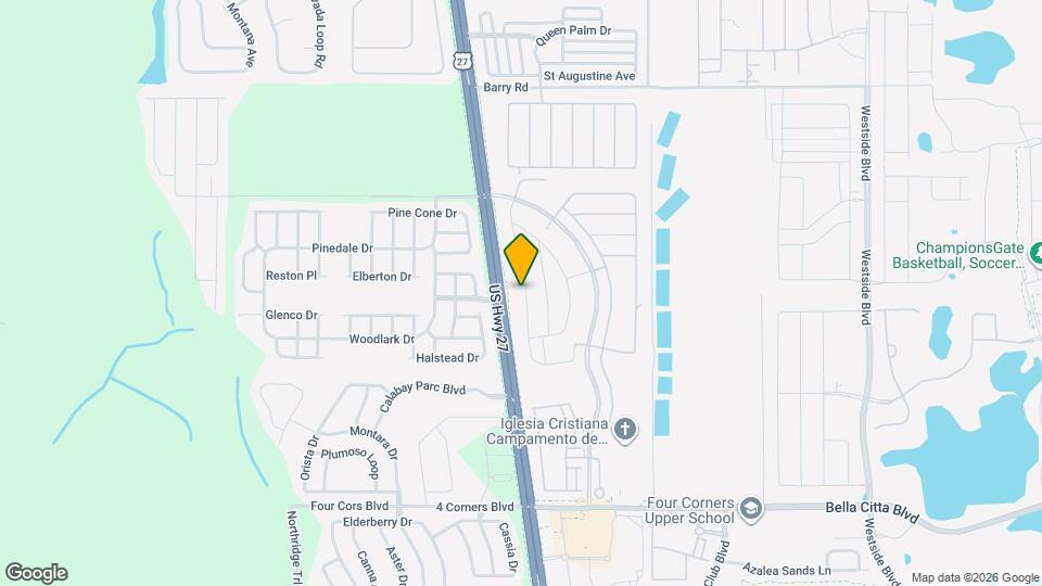 3152 Bella Vista Dr Map and Location Details