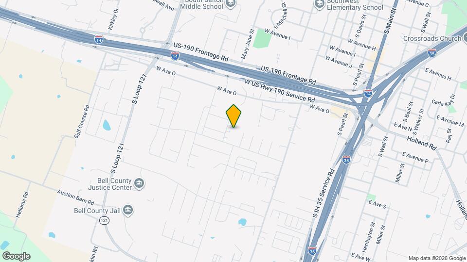 1011B Laurel Dr Map and Location Details