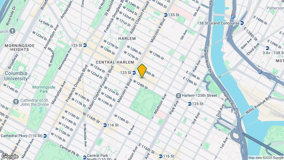 52 W 125th St Map and Location Details