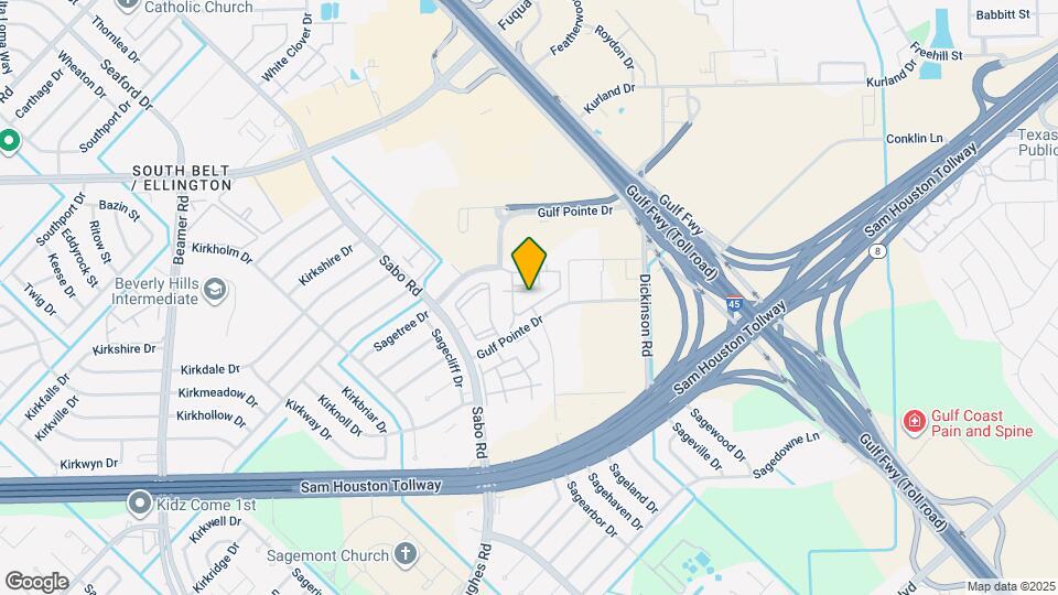 11881 Gulf Pointe Dr Map and Location Details