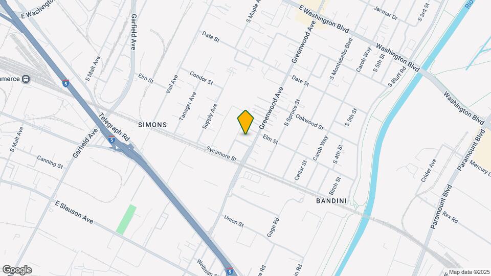 1417 S Greenwood Ave, Unit H Mapa y Detalles de la Ubicación