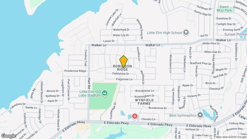 1600 Wynfield Dr Map and Location Details