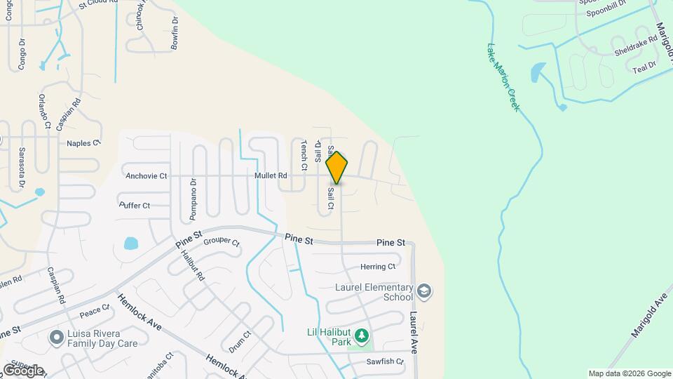 1707 Sail Ct Mapa y Detalles de la Ubicación