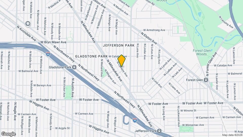 5406 N Lovejoy Ave, Unit 5406 Lovejoy Map and Location Details