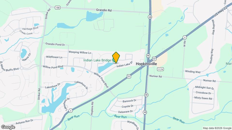 466 Indian Lake Dr Map and Location Details