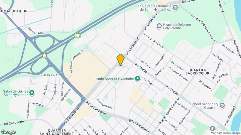 700 Prince Rue Map and Location Details