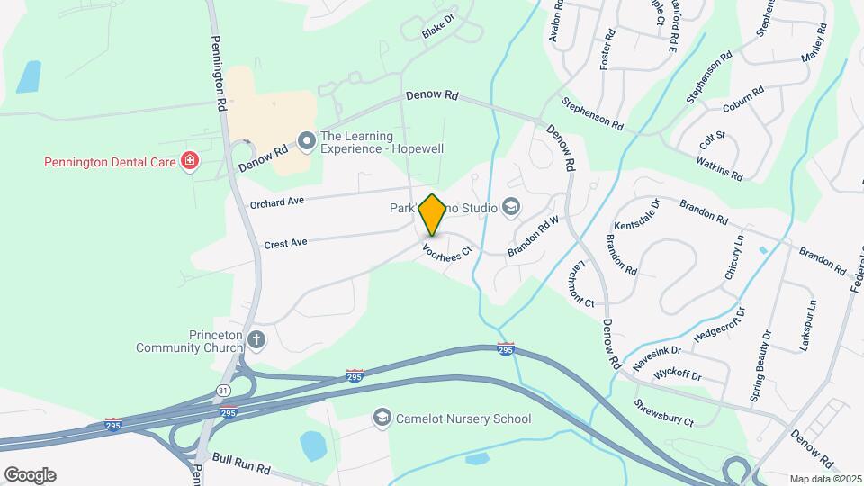 38 Voorhees Ct Map and Location Details