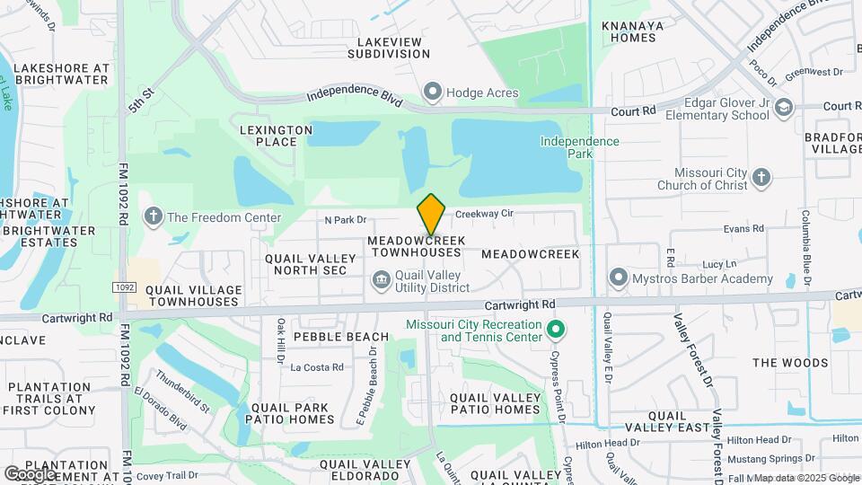 2926 Meadowcreek Dr Map and Location Details