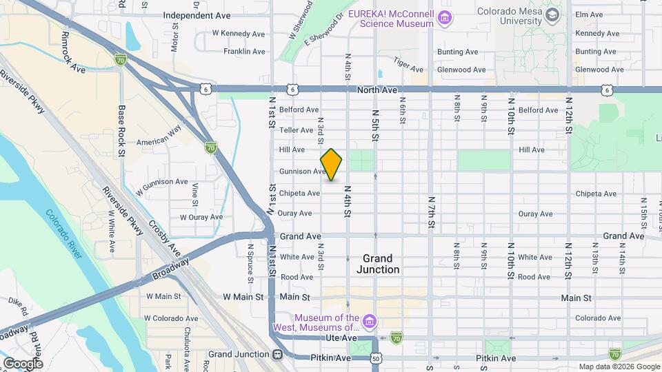 322 Chipeta Ave Map and Location Details