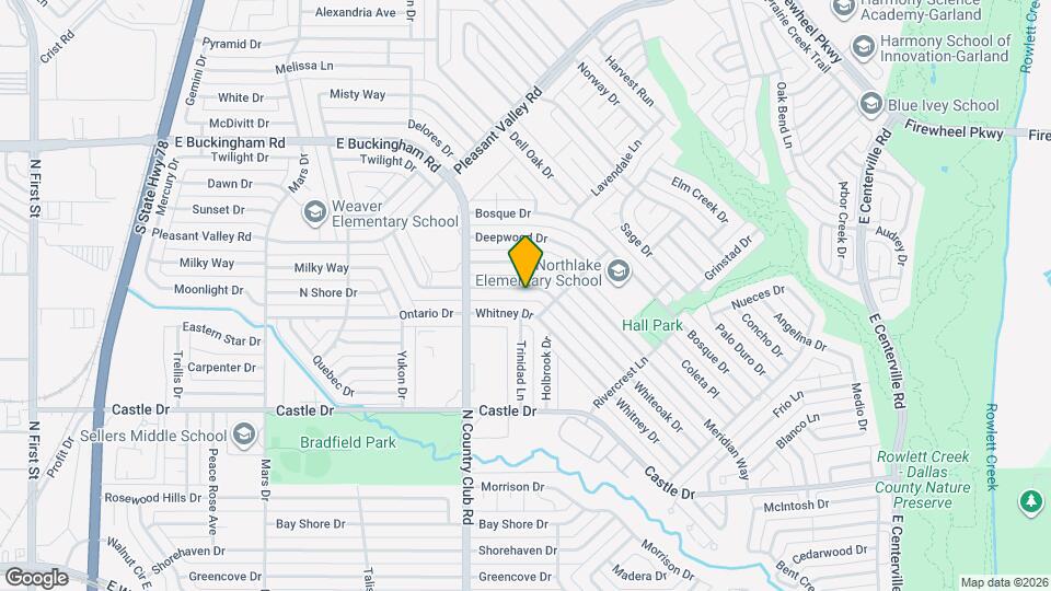 1506 Whiteoak Dr Map and Location Details
