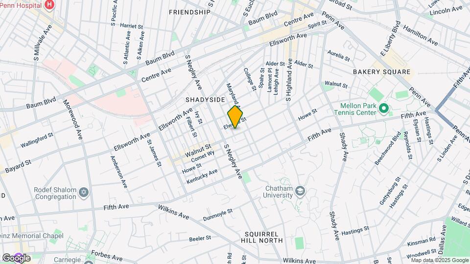 5719 Walnut St Map and Location Details