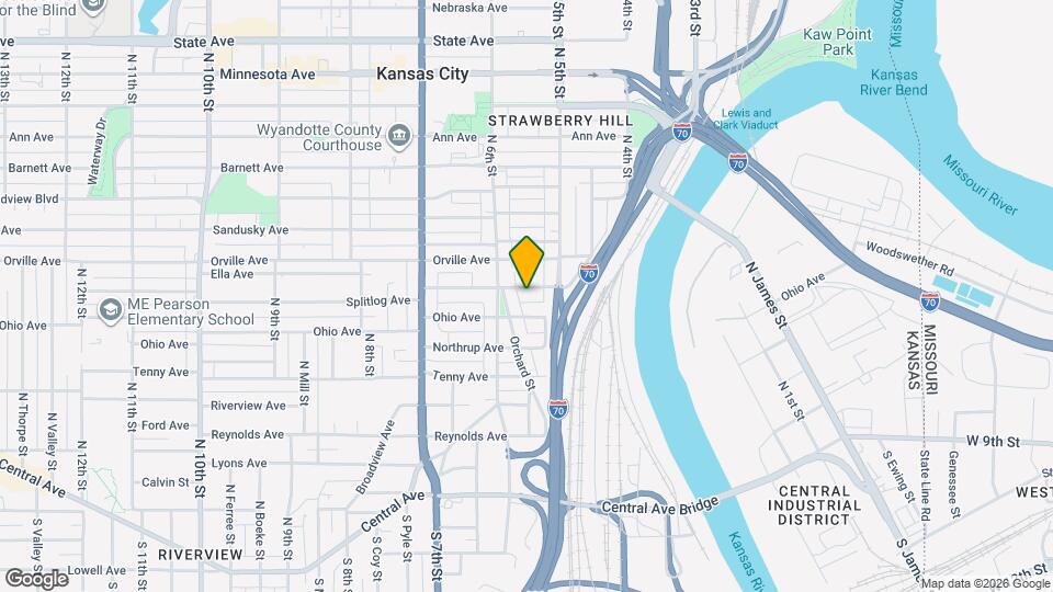 525 Splitlog Ave Map and Location Details