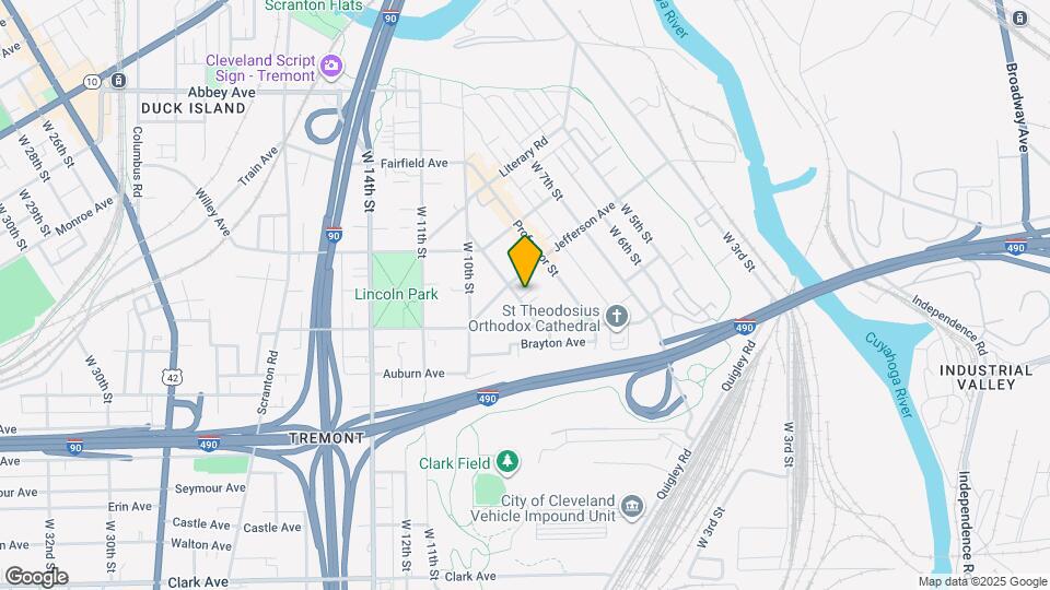 2445 Tremont Ave Map and Location Details