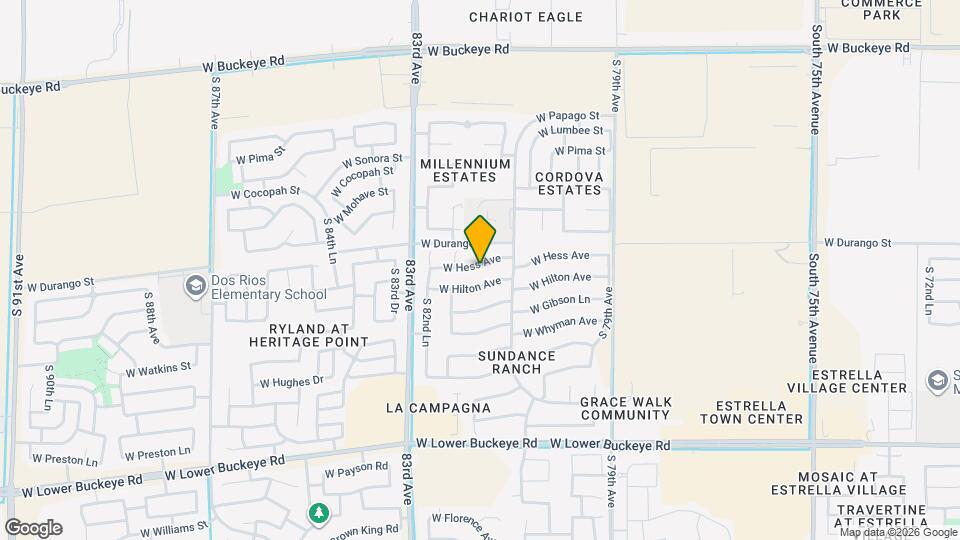 8133 W Hess Ave Map and Location Details