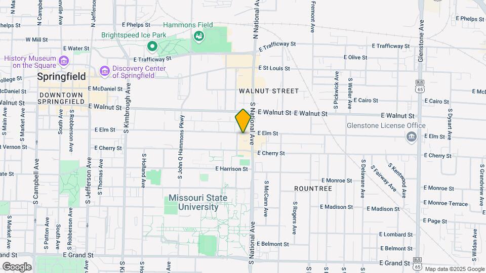 1148 E Elm St Map and Location Details