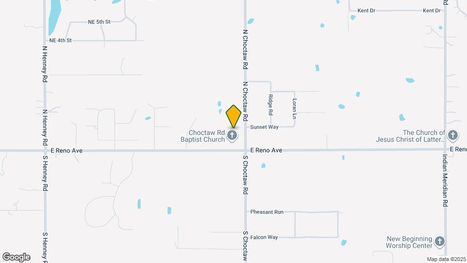 14971 E Reno Ave Map and Location Details