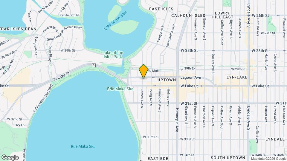 2910 James Ave S, Unit G Apt Map and Location Details