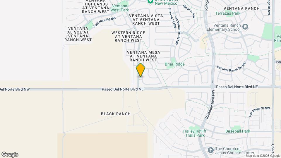 9505 Cerro Largo Pl NW Map and Location Details