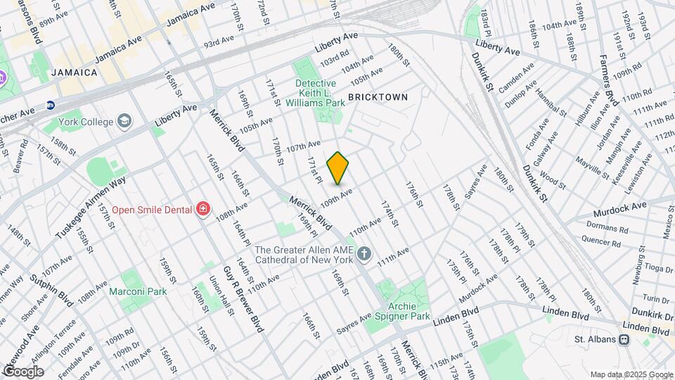 108-44 172nd St Map and Location Details