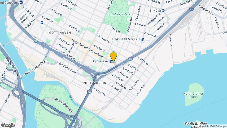 710 E 138th St Mapa y Detalles de la Ubicación