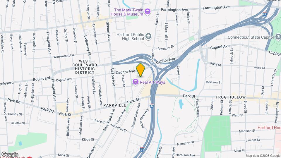 16-30 Arbor St Mapa y Detalles de la Ubicación