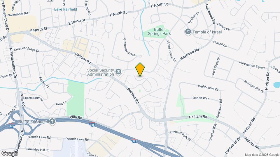 1211 Loch Lomand Dr Map and Location Details