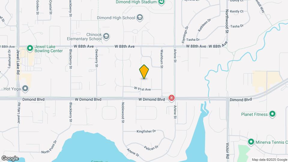 9021 Lance Cir Map and Location Details