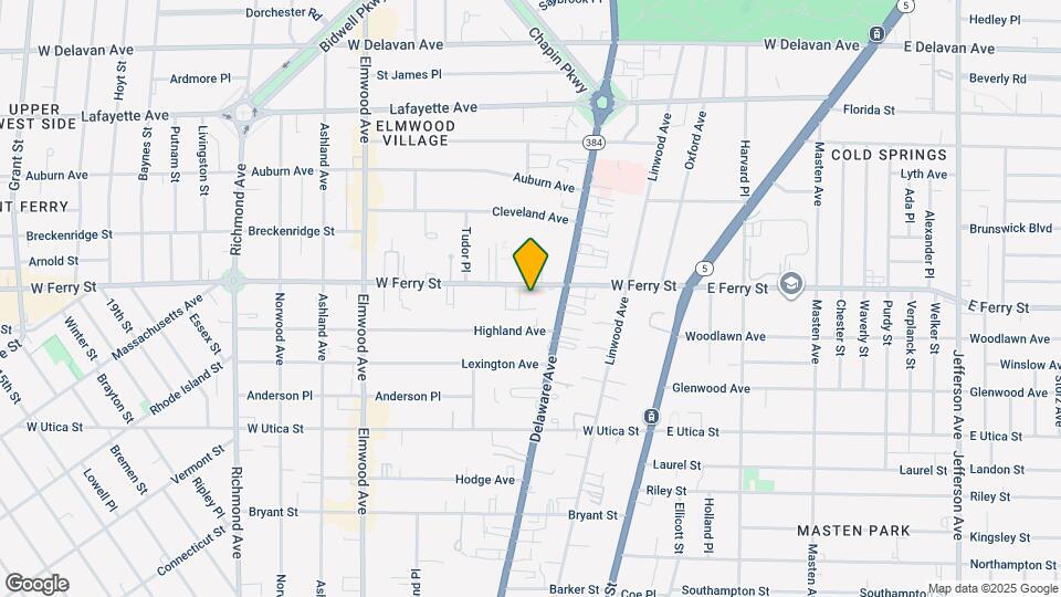 805 W Ferry St, Unit 3rd Floor Map and Location Details
