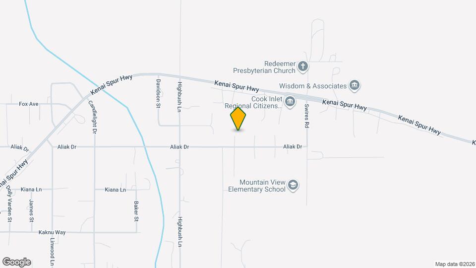 1701 B Aliak Dr Map and Location Details