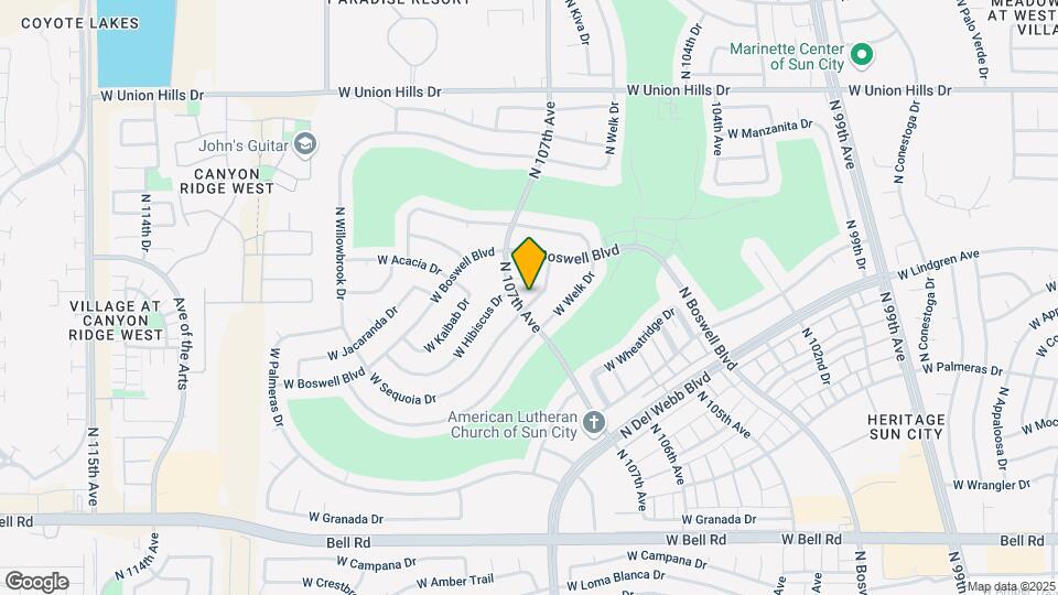 10638 W Sequoia Dr Map and Location Details