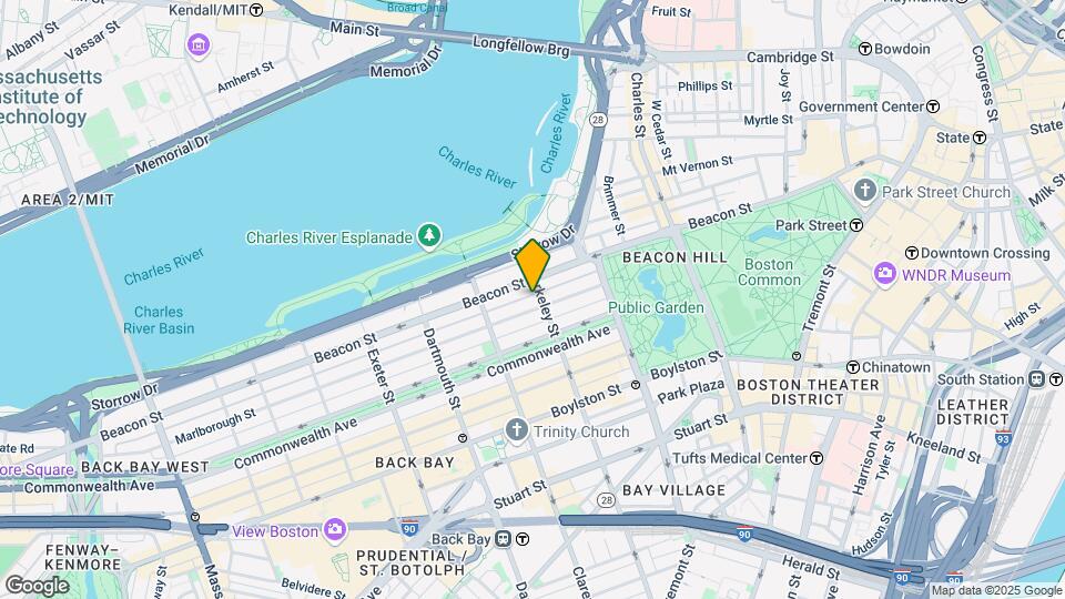 302 Berkeley St, Unit 4 Map and Location Details
