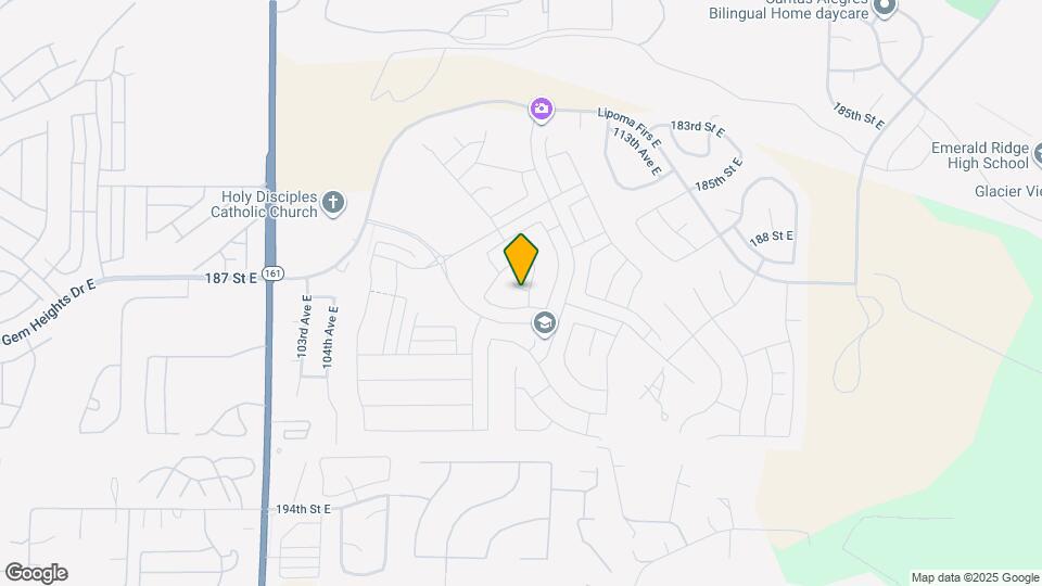 18768 107th Ave Ct E Map and Location Details