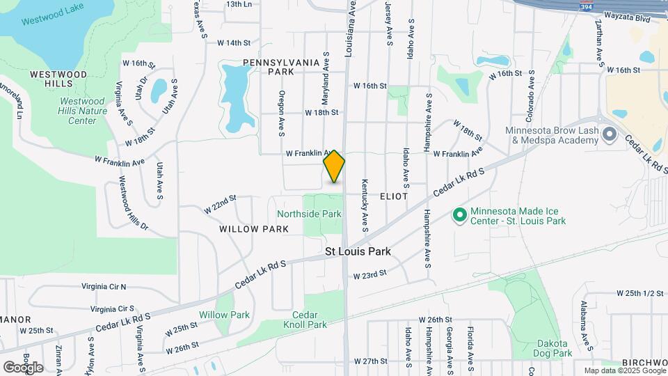 2042 Louisiana Ave S Map and Location Details