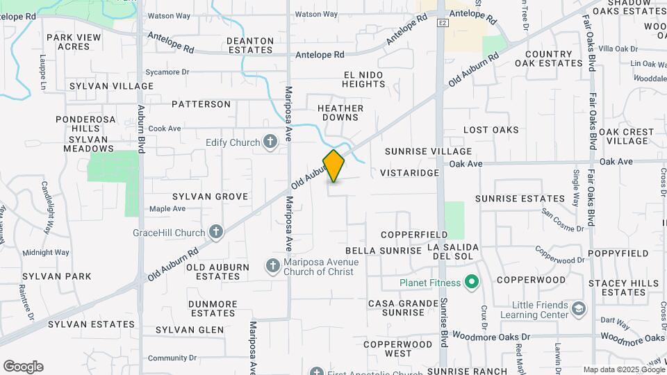 7338 Bonita Way Map and Location Details