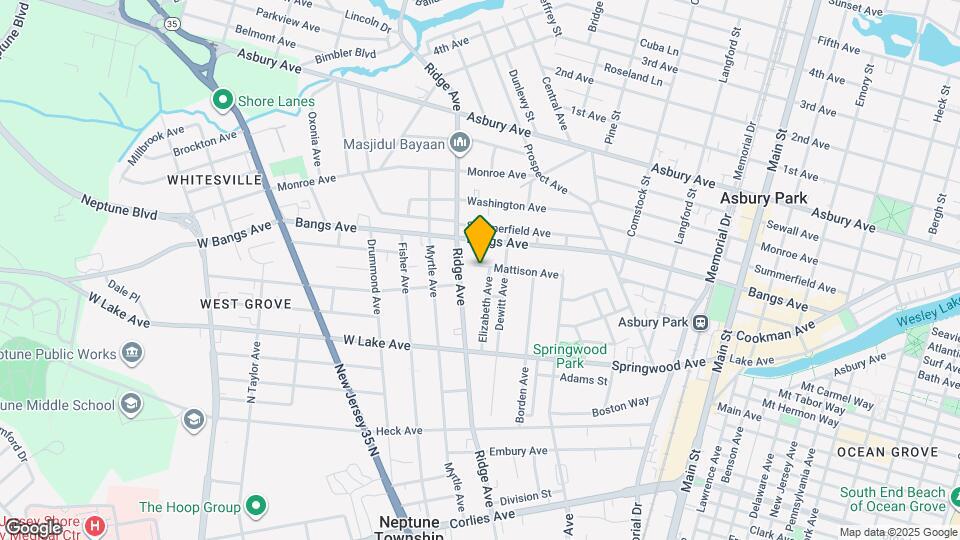 1418 Mattison Ave Map and Location Details