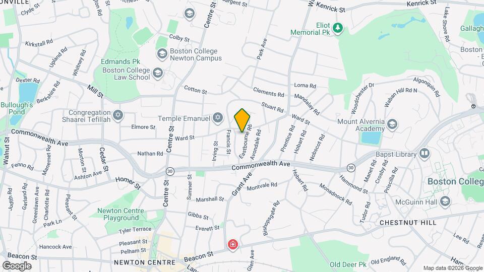 115 Eastbourne Rd Mapa y Detalles de la Ubicación