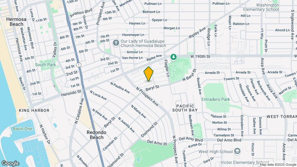 1220 Amethyst St Map and Location Details