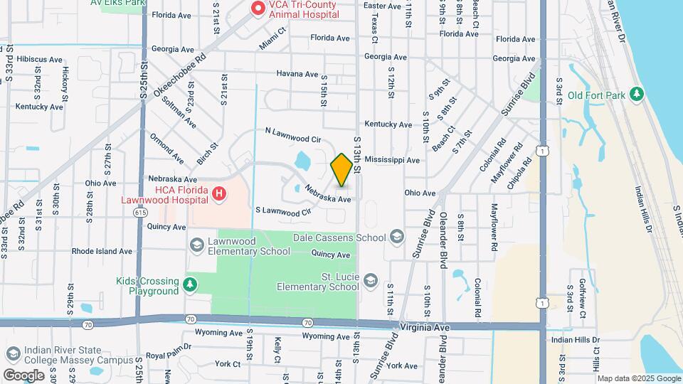 1402 Nebraska Ave Mapa y Detalles de la Ubicación