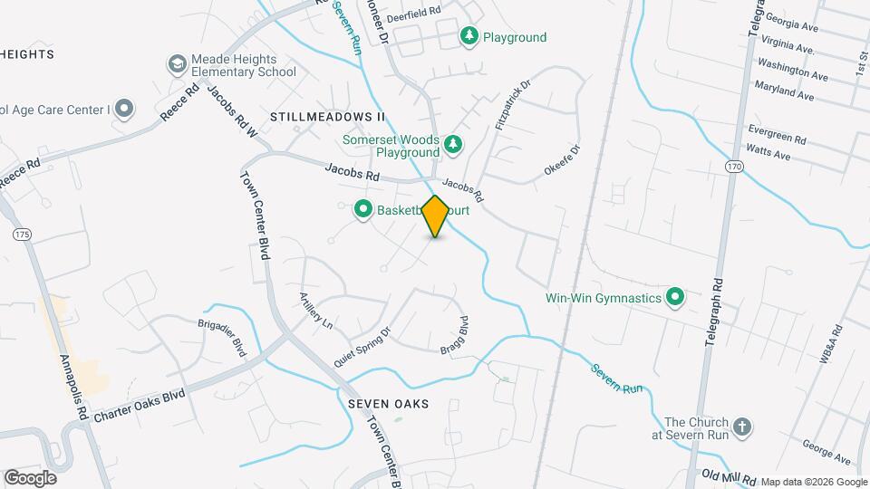 1817 Oriole Ct Map and Location Details