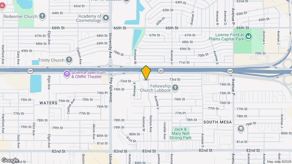 7304 Ave. W Map and Location Details