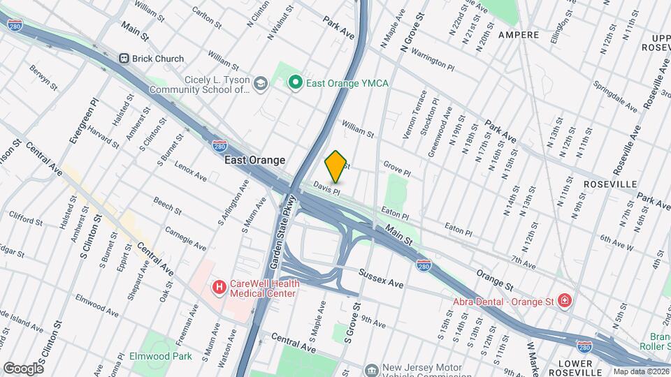 8 Davis Ave Mapa y Detalles de la Ubicación