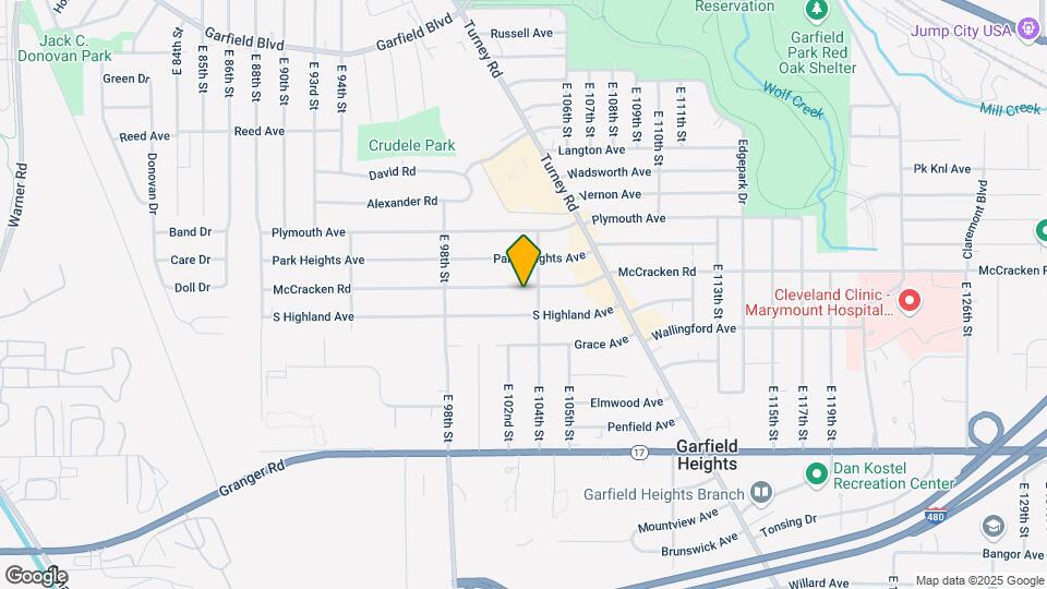 10216 McCracken Rd Map and Location Details