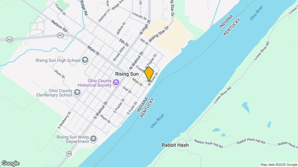 117 N Front St, Unit C Map and Location Details