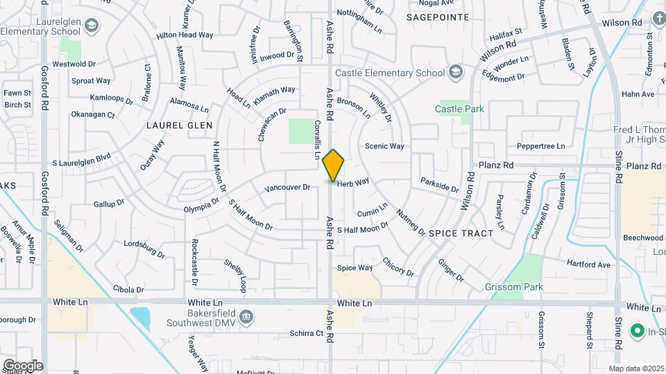 3400 Ashe Rd Map and Location Details