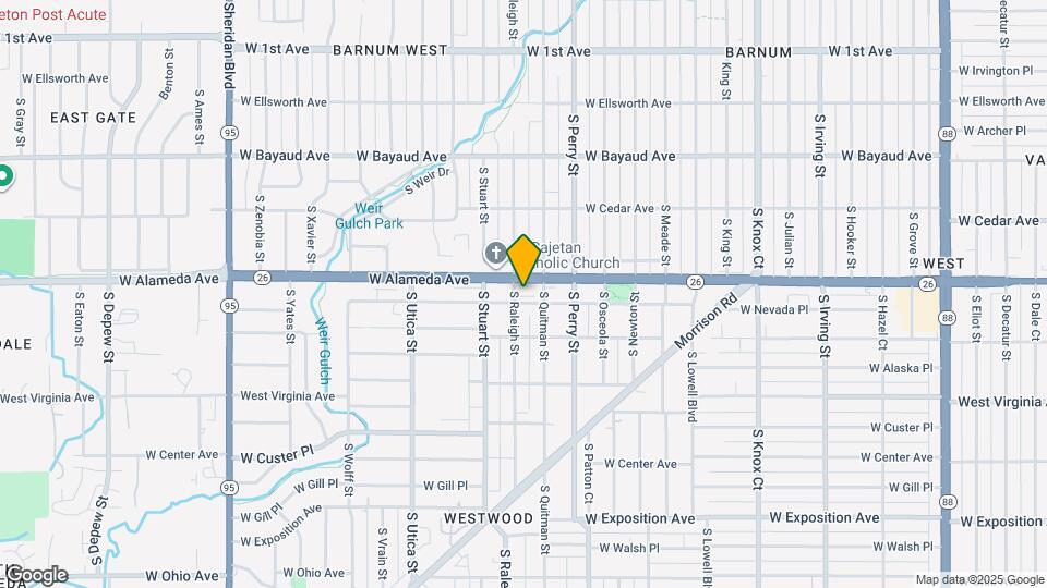 326 S Raleigh St Map and Location Details