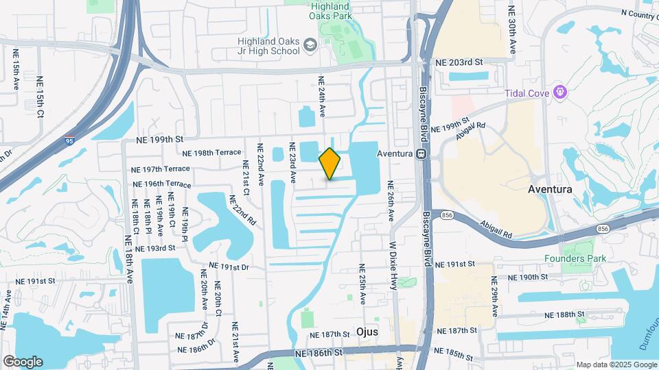 19601 NE 24th Ave, Unit B5 Mapa y Detalles de la Ubicación